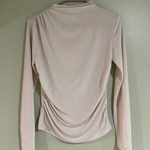 Full length long sleeve top